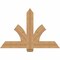 Ekena Millwork Redmond Smooth Timber Gable Bracket, Western Red Cedar, 48"W x 32"H x 1 1/2"D x 5 1/2"F, 16/12 Pitch GBW048X32X0206RED00SWR - alternate 1